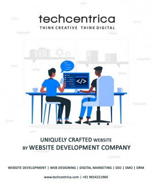Uniquely Crafted Website by Website Development Company